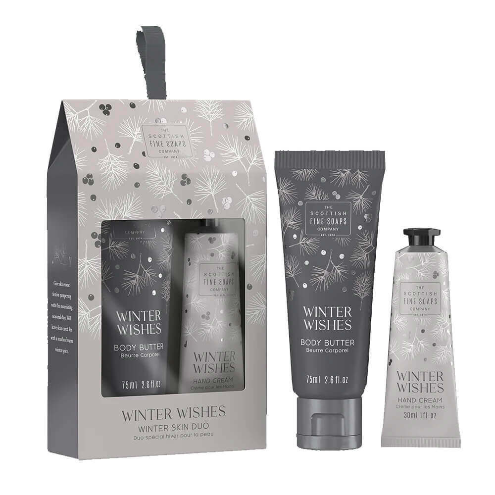 The Scottish Fine Soaps Company Winter Wishes Skincare Duo